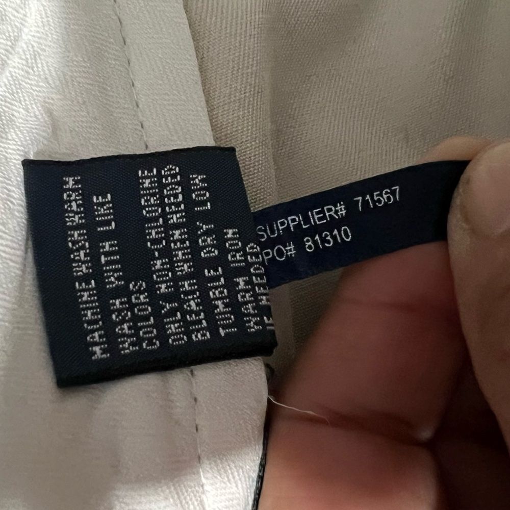 Polo by Ralph Lauren Preston Pant Kaki Tan Cotton Men Dress Pant Size 34/30 - Picture 11 of 14